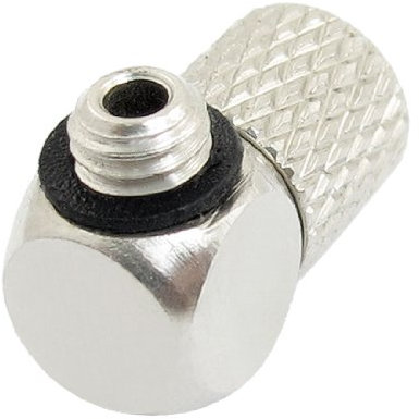 Aexit Tono d'argento del connettore 'articolazione L 'adattatore per tubo di giunzione filetto maschio da 5 mm ID: 855906