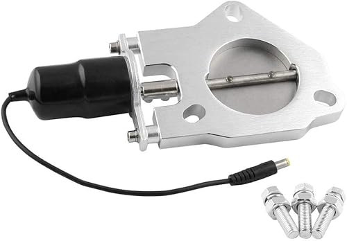 Baceyong, Valvola scarico auto, camion elettrico tubo di scarico valvola elettrica telecomando universale valvola 2,5 pollici