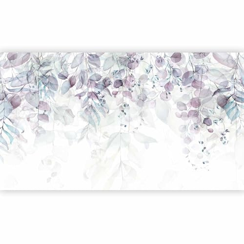 artgeist Premium Wall Mural Leaves 197x110 in - Non-Woven Wallpaper Fleece Wall Decor Photo Print Picture Image Design Ivy Nature Plants Like Painted b-C-0615-a-f