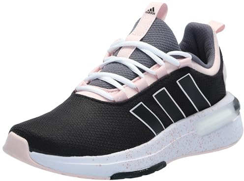 Adidas Women's Racer TR23, Black/Black/Sandy Pink, 6.5