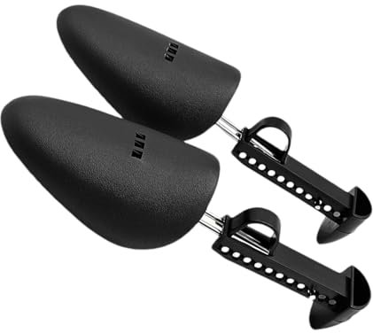 Tendeur de chaussure réglable – Élargisseur de chaussures pour homme, porte-chaussures et organisateur de modelage | 1 paire de tendeurs de chaussures et bottes pour toutes les chaussures, talons