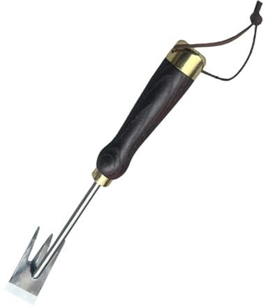 Utensile per artiglio da giardino, pratico strumento per la rimozione di fiori, arbusti, cespugli, attrezzi da giardino, manuale DEELLERS in acciaio al manganese
