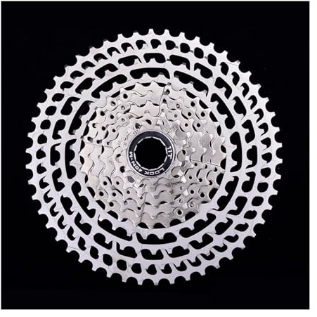 XFYESL Fahrrad Kassette Zahnkranz Kassette Ultraleichte Mountainbike-Fahrradkassette aus Aluminiumlegierung, hohl, CNC-Bearbeitung, 11/12-fach, HG, kompatibel mit Shimano(11 Speed 11T-50T)