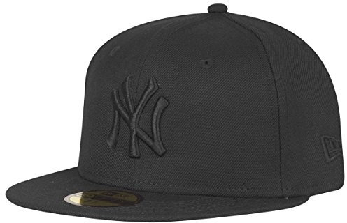 New Era New York Yankees MLB Black On Black 59Fifty Basecap - 7 1/2-60cm (XL)
