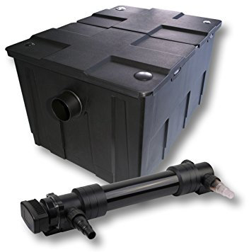 SunSun 1 cámara Filtro para 60.000l estanque con 36W UVC 6 Clarificador jardin