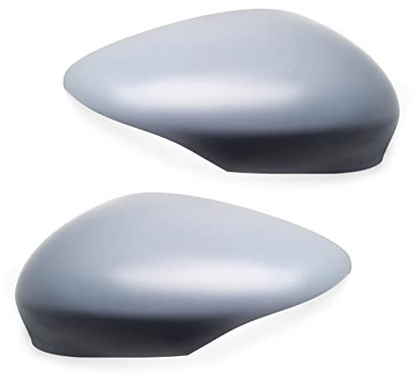BSSTORE Coque de Rétroviseur à Peindre avec Apprêt (Primer) pour Fiesta 2008-2017, B-Max à partir de 2012 (Paire - Droite + Gauche)