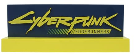 Neamedia The Character Company Cyberpunk: Edgerunners Logo Licht, Offizielle Lizenz, LED-Ambiente-Lampe für Wohnzimmer oder Büro, Kompatibel mit Handy, XBox, PS5 und PC, Geschenkidee