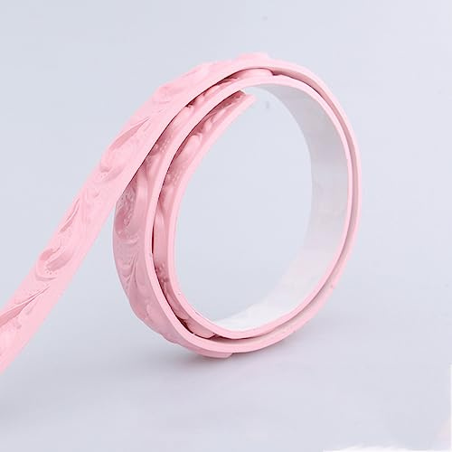 Guest Ruyunlai Bordure de papier peint Frise Murale Adhesive Bordure Papier Peint Frise Autocollante pour Cuisine,Salle de Bains,Plafond,Salon,Chambre Décoration Murale 10 poudres 2 x 500 cm