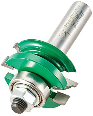 Trend CraftPro Profile Scriber Router Cutter Bit, 1/2 Inch Shank, 3.5mm Radius and 41mm Cut Diameter, Tungsten Carbide Tipped, C156X1/2TC