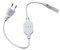 Connecteur Pour Bandes LED Smd5050 2835 220v Plug 8A Ip65,pour bandes de 12-14 mm,