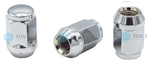 YOU.S Original RADMUTTERN - M12 x 1,5 mm 19mm Sechskant Kegelkopf Gewindel. 33mm (4 Stück)