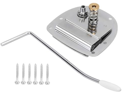 Tremolo gitarrbron, elektrisk gitarrbrygga, ersättning för zinklegering, vintage delar för musikinstrument