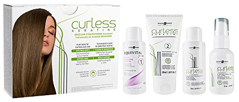 Eugène Perma Curless Kératine Kit Tratamiento Alisado Brasileño - 50 ml