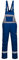 Portwest - Bizflame Ultra Arbeitslatzhose mit Latzhose, zweifarbig, feuerbeständig, Königsblau/Grau – M