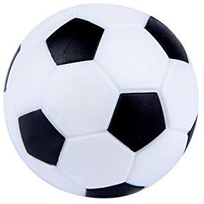 HoveeLuty Mini Football Plastik Spielzeug Kugel Tisch Fußball Fußball Ersetzte Mini Kunststoff Schwarz-weiß-fußball Für Indoor Outdoor-spielstrand