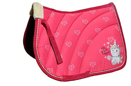 Rhinegold Einhorn Schabracke - Pony - Rosa