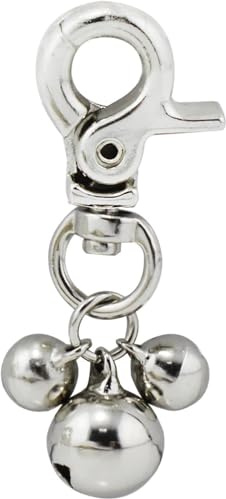 Ciondolo campanellino per cani Affascinante accessorio per animali domestici Collanina per cane Etichetta collare 2pz