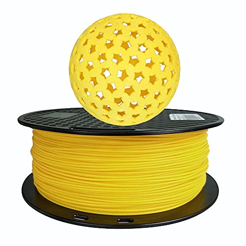 PLA Plus Giallo PLA Filamento 1,75 mm 1KG Stampante 3D Filamento Stampa 3D PLA+ Giallo PLA Pro Filamento CC3D PLA MAX Filamento Giallo Colore Giallo