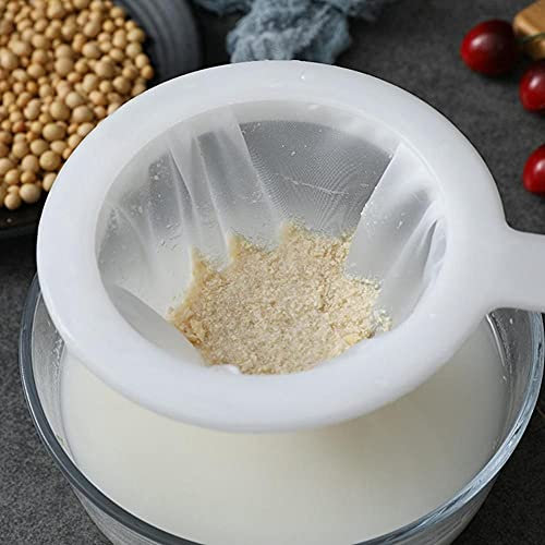 Filtri in nylon ultra fine a maglia setaccio per latte di soia caffè latte yogurt succo kefir miele vino coladores de cocina (400 mesh)