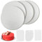 UGBO Bases para Tartas de Cartón Tableros para Tartas Redondos 30 cm Soportes para Pasteles Bandejas Cartón Reutilizable Placa para Apilar Tartas y Pasteles (4 Piezas)