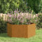 SKM Pflanzkübel Rostig 90x90x45 cm Cortenstahl, Weight: 6.3 kg, 823676