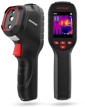 GOYOJO Caméra d'imagerie Thermique SuperIR 192 x 192 Résolution IR, Taux de Rafraîchissement de 25 Hz Caméra Infrarouge Imagerie Thermique, Caméra Thermique avec Fusion Double Lumière, -20 °C à 550 °C