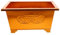 ABOOFAN Chinese Style Iron Burn Bucket Incinerator Bin for Sacrifice Non-fading Finish Heat Insulated Easy to Move