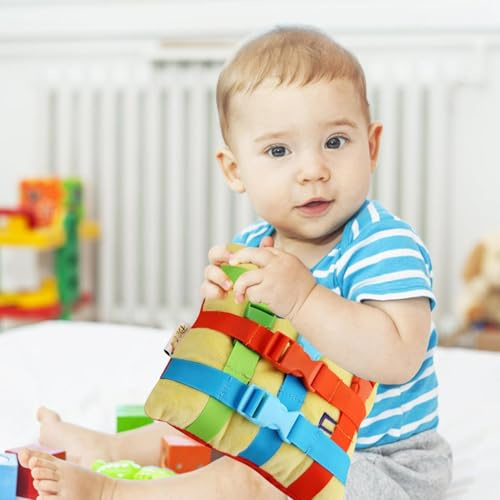 Générique À Boucle pour Tout-Petits – Jouet d'oreiller Sensoriel Éducatif | Jouet d'apprentissage De La Motricité Fine pour Les, Les Voyages, Ĺes Cadeaux De Fête, Lês Activités en Classe Ou À La