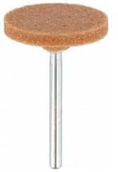 Dremel 8215 Korund-Schleifspitze - Zubehörsatz für Multifunktionswerkzeug mit 3 Schleifspitzen 25,4mm zum Schärfen, Glätten und Schleifen von Metall, Gussteile, Schweißverbindungen, Nieten und Rost