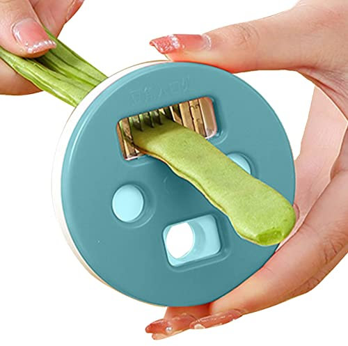 woyufen Frijoles - judías Verdes Verduras para el hogar, Frencher Stringer | Rebanadora Cocina Trituradoras Frutas y Verduras para judías Verdes, judías