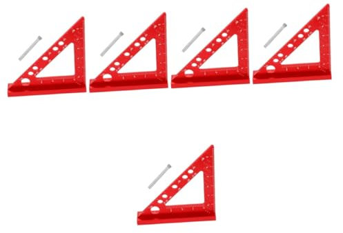 Angoily 5piezas Herramienta De Carpintería De Posicionamiento Regla De De Precisión Para Proyectos Para Entusiastas Del