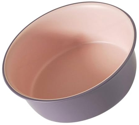 FRCOLOR Bassin Lavabo Résistant Et Léger Bassin Double Couleur Rose Grand Modèle Polyvalent Pour Visage Cuisine Bain Et Lavage