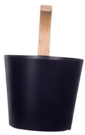 Colcolo Seau de sauna et récipient de rangement à louche 5L Ensemble d'accessoires de sauna polyvalents de qualité supérieure Équipement de sauna pour salle