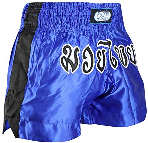 BAY Remy Thaiboxhose Blau Grösse XL