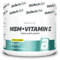 BioTechUSA MSM + Vitamin C, Integratore in polvere con msm e vitamina c istantaneamente solubile e al gusto di limone, 150 g, Limone