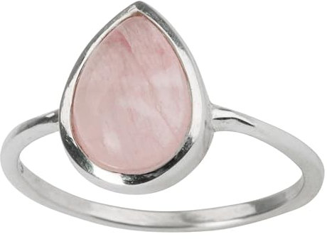 Züssi Simply Rosenquarz Ring Größe 58