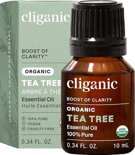 Organic Tea Tree Essential Oil, 0.33oz
