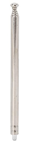 Telescopic Radio Antenna, M3 Male Thread 5 Sections Telescopic Aerial Telescopic Antenna for TV Radio Electric Toy Remote Control Lamp VCD