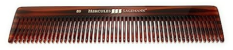Hercules Sägemann Damenkamm Frisierkamm Cellon 89 handgemacht ca. 19 cm Kamm gleichmäßige normale Zahnung (89)