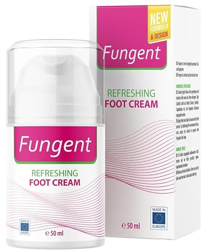 Fungent Creme | unguento per la cura dei piedi e delle unghie per uso quotidiano | dispenser a pompa da 50 ml 1x