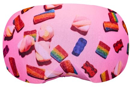 Coolcasc® Coolmasc Gommose - Copri maschera sci donna | Protezione contro graffi e danni | Custodia per occhiali da sci, occhiali da neve e maschera snowboard | Accessori per sciatori