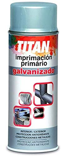 Titan M59208 - Imprimación Galvanizado, color Gris/Plata, 400ml