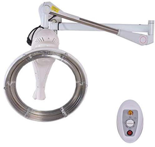 Professionale Casco Asciugacapelli Parrucchiere in Piedi Capelli Perm Colore Processore Asciugatrice Acceleratore Timer Parete Montare Salone Parrucchiere Attrezzatura Barbiere 950W,A