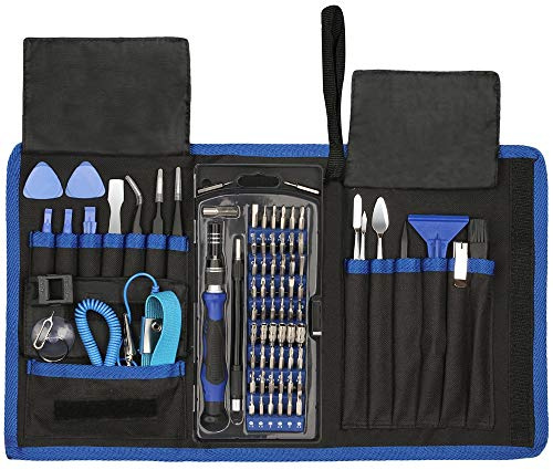 Pardarsey 79 in 1 Precision Screwdriver Set with Magnetic Driver Kit Professional Electronics Repair Tool Kit for Computer, PC, Mac-Book, Laptop, Tablet, iPhone, Xbox, Game Console