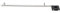 15.35in Marine Flagpole Stand, Rail Type Flag Pole Adjustable Stainless Steel Flag Pole Mount for Boats Yachts Sailboats Speedboats