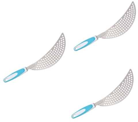 Cabilock 3 Pièces égouttoir à marmite passoire à spaghetti passoire à pâtes à clipser stainless steel inoxlm filtre nouilles de pâtes passoire à casserole passoire en acier inoxydable évier