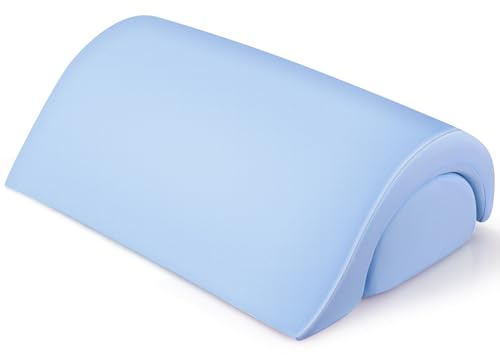 Fzaqwen Cuscino Rinforzato per Gambe - Cuscino per Ginocchio Combinato a Goccia D'acqua per La Schiena Cuscino a Mezzaluna In Memory Foam Puro per Schiena, Zona Lombare e Collo