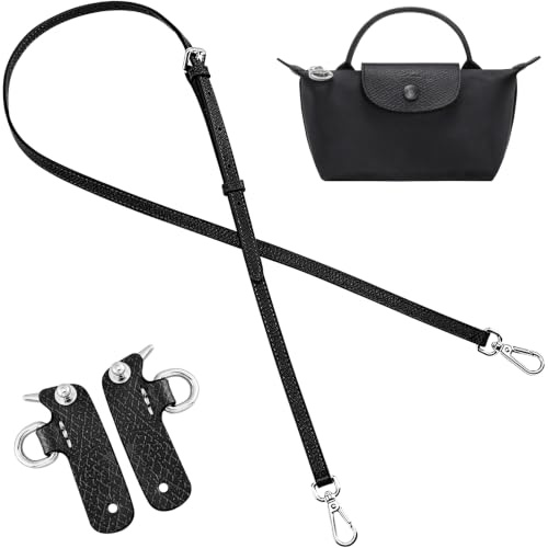 jiesinlov oxläder väskor remmar konverteringssats ersättning justerbar crossbody axelrem för Le Pliage XS Mini Pouch