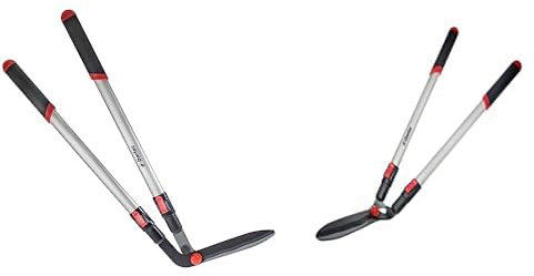 Darlac Telescopic Edging Shear – Darlac Telescopic Lawn Shear – Incredibly Lightweight & Razor Sharp – Flip-Lok Action Extendable Handles Upto 1m – Ideal Grass Cutter & Lawn Edging Tool