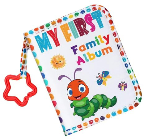 Livre de souvenirs pour l'apprentissage précoce pour les tout-petits avec système de page rotatif tactile pour les jalons de développement continu, enregistrement des jalons de développement Journal